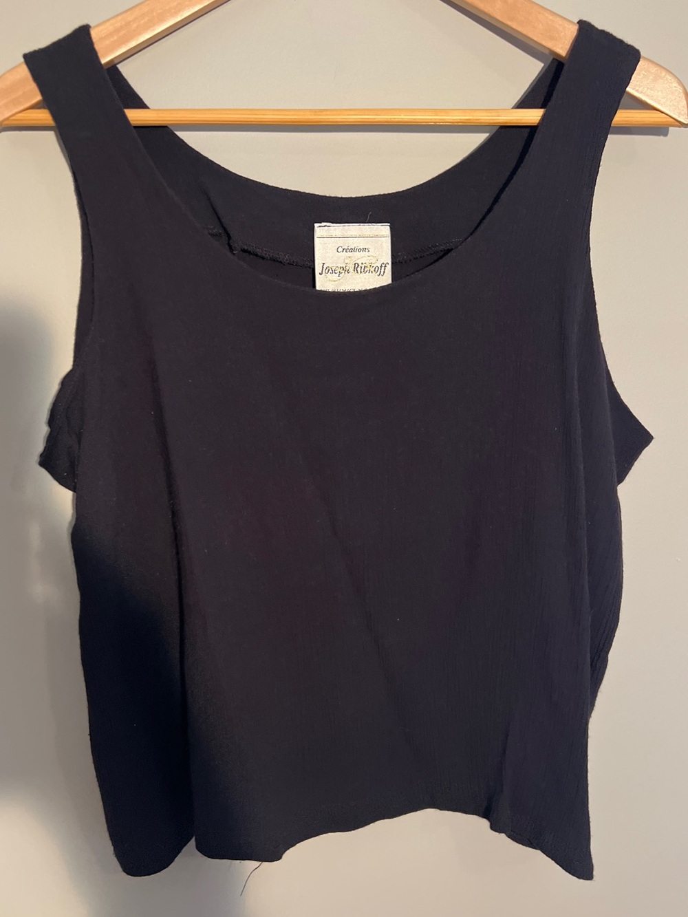 Joseph Ribkoff Navy Scoop Neck Tank Top